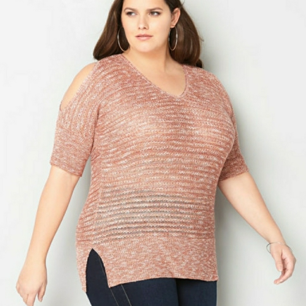 Avenue cold shoulder dolman sweater size 22/24